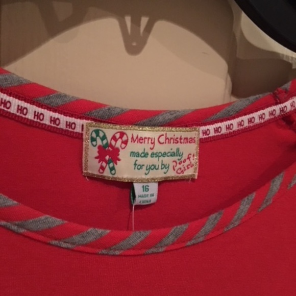 NWT Sequined Reindeer Long Sleeved T - Picture 3 of 4